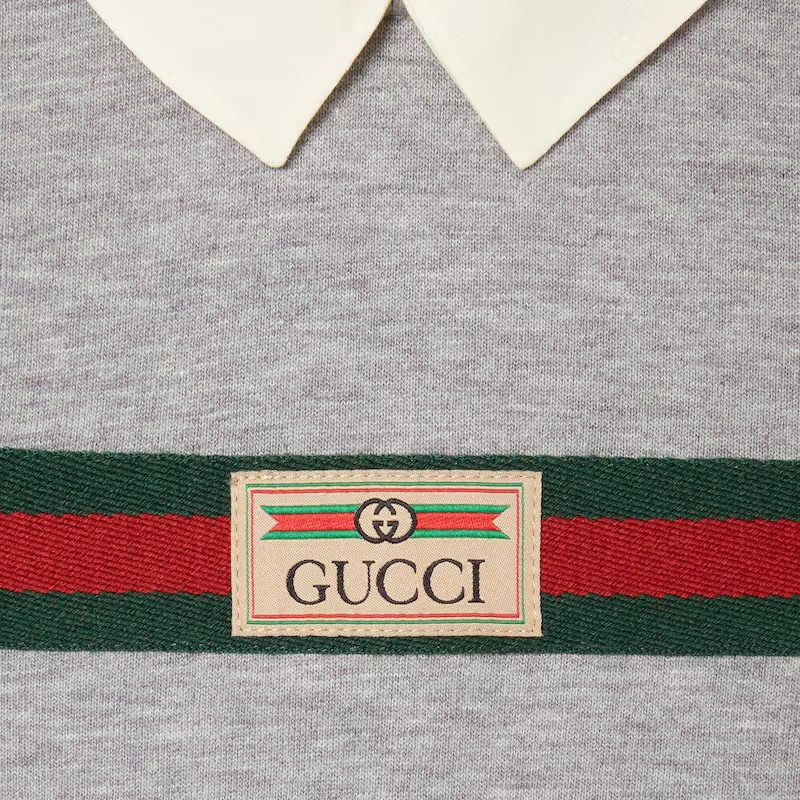 Gucci Kids Set Of Two Babygrow In Gray