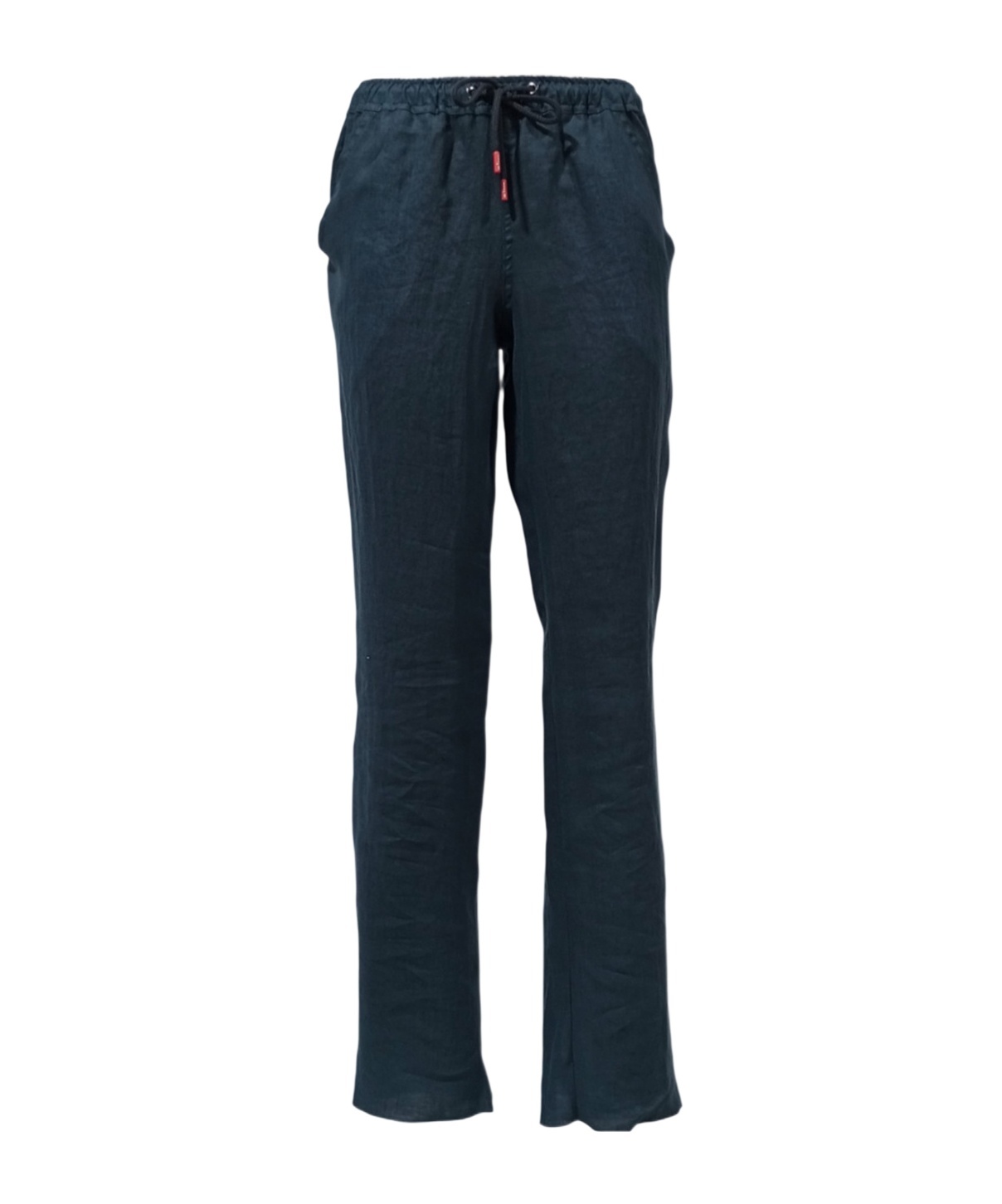 Kiton Drawstring Casual Pants In Black