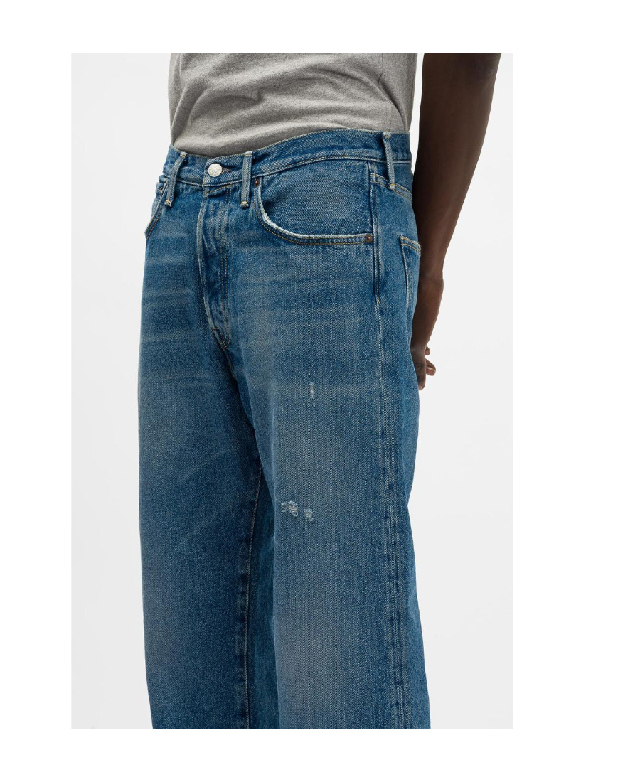 Acne Studios Straight-leg Jeans In Blue