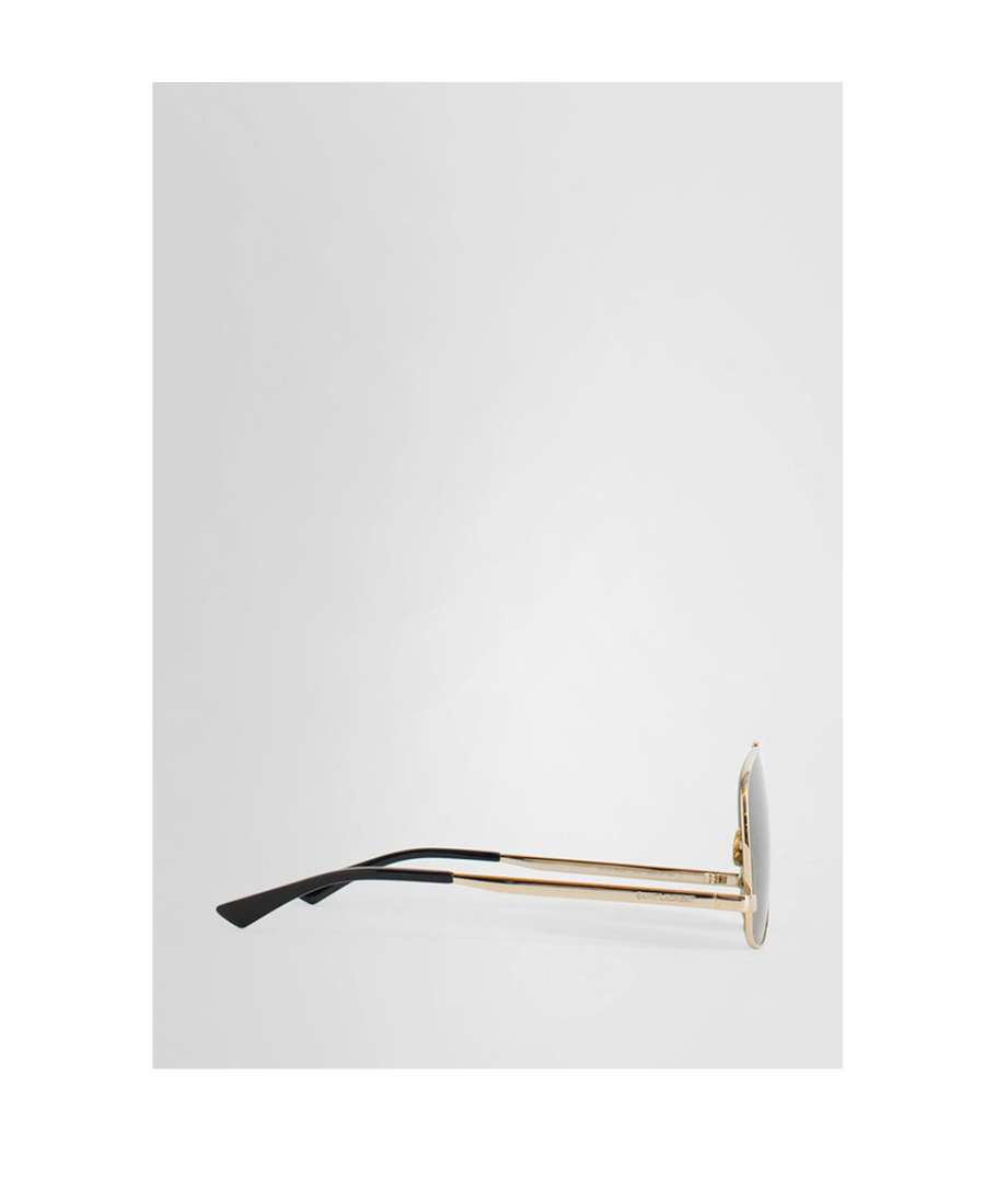 Saint Laurent Eyewear Aviator Sunglasses In Gold