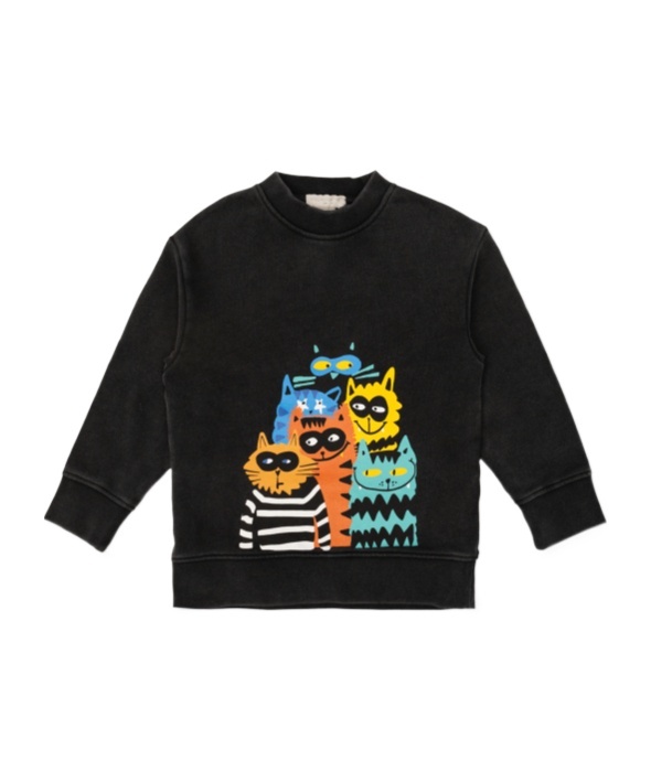 Stella Mccartney Long-sleeved Sweater In Black