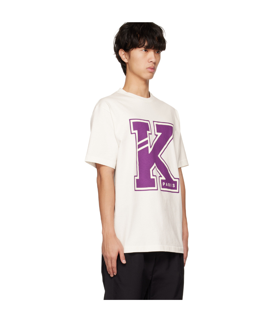 Kenzo Logo-print Short-sleeve T-shirt In White
