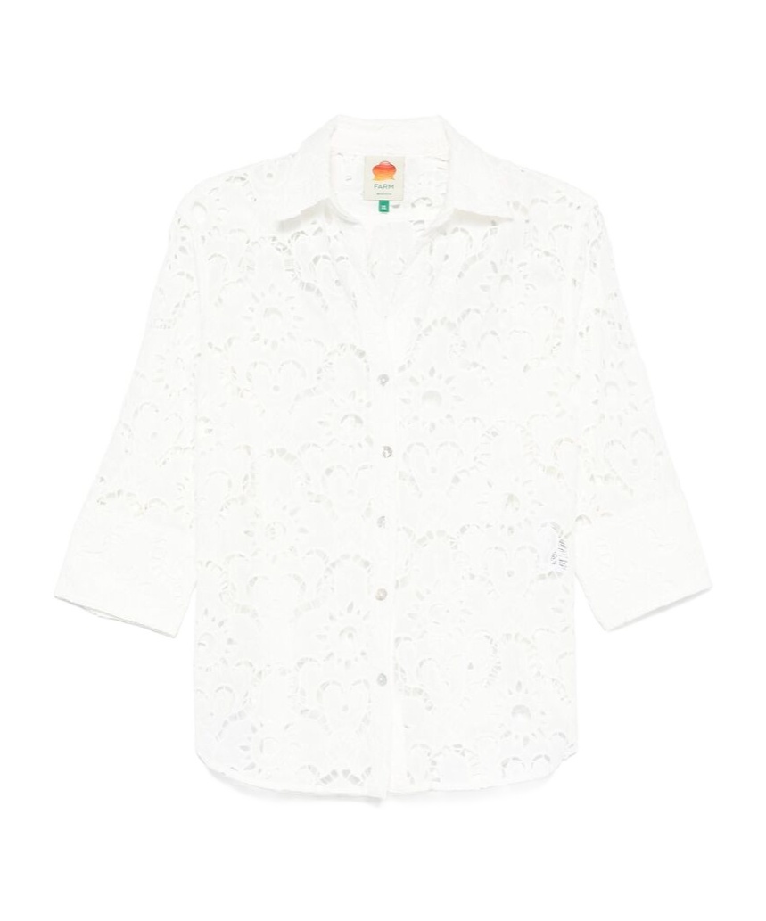 Shop Farm Rio Long-sleeved Shirt In White