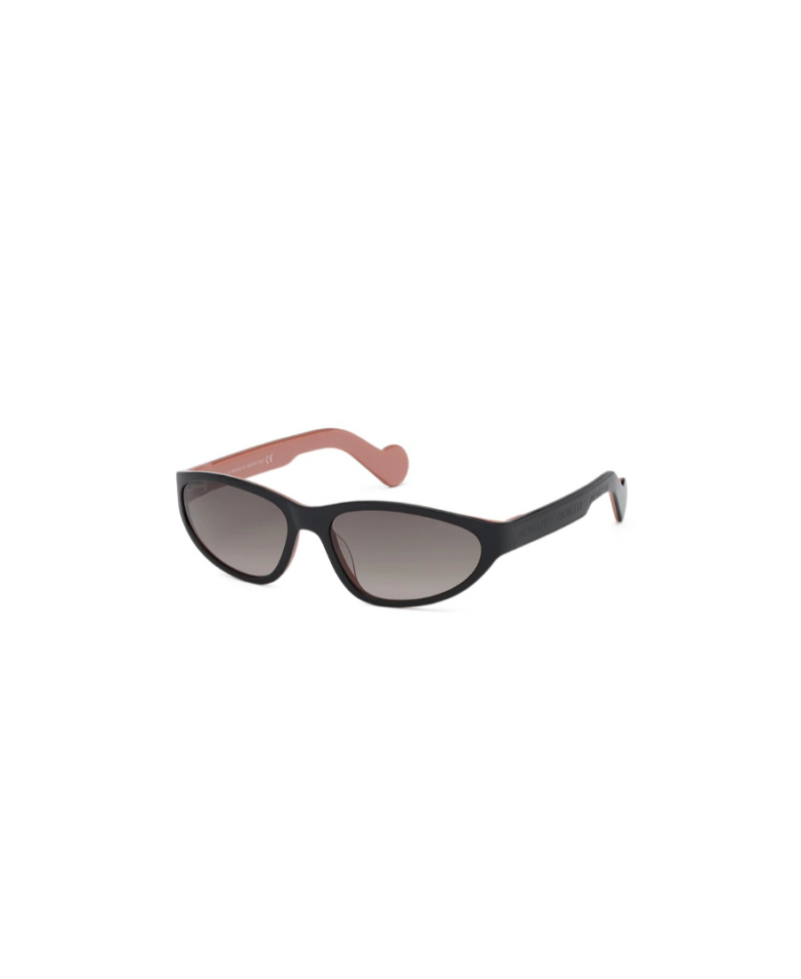 Moncler Logo Sunglasses In Gray