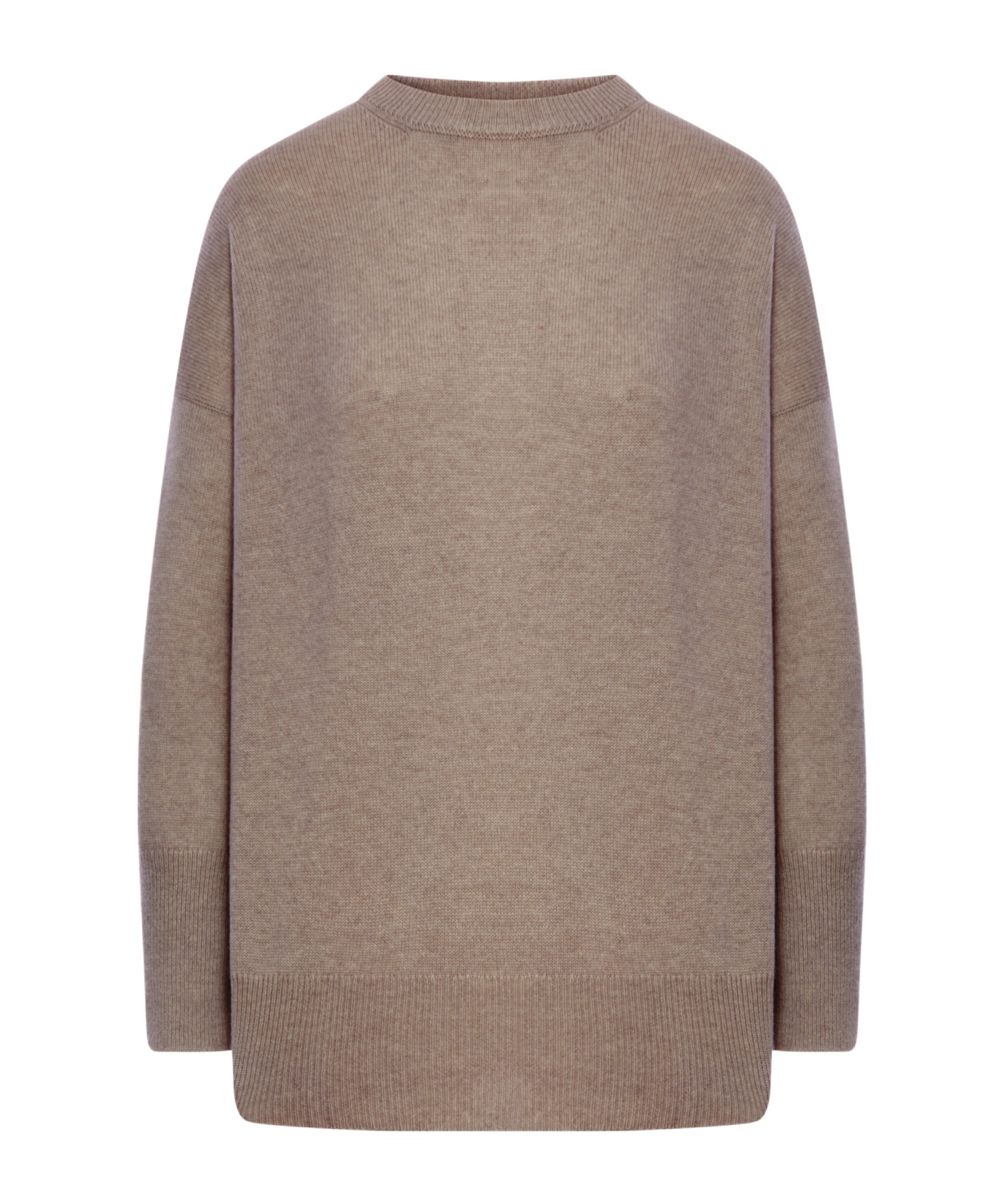 Brunello Cucinelli Long Sleeve Sweater In Brown