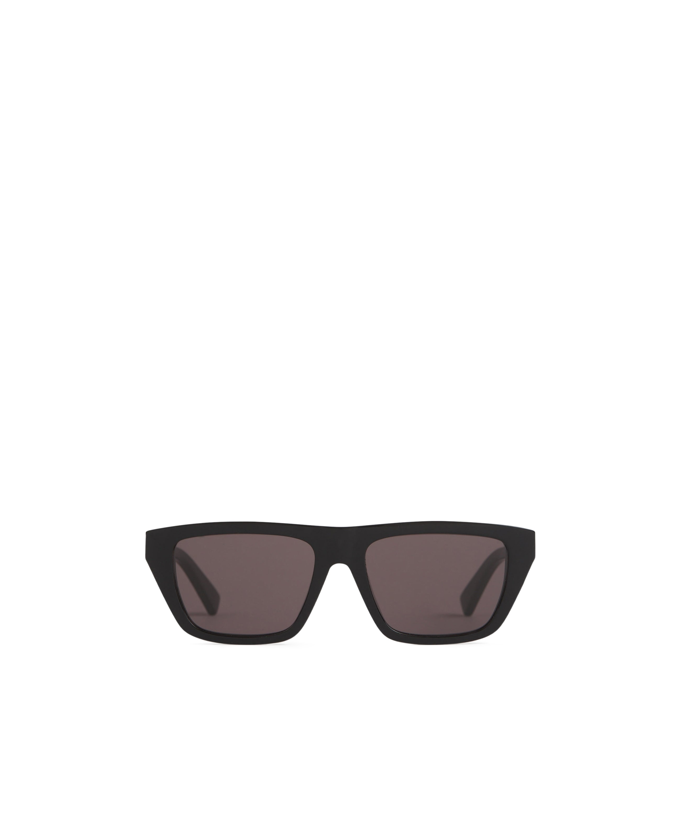 Bottega Veneta Rectangular Sunglasses In Black