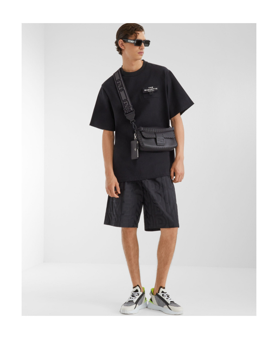 Fendi Logo Card Pack In Black