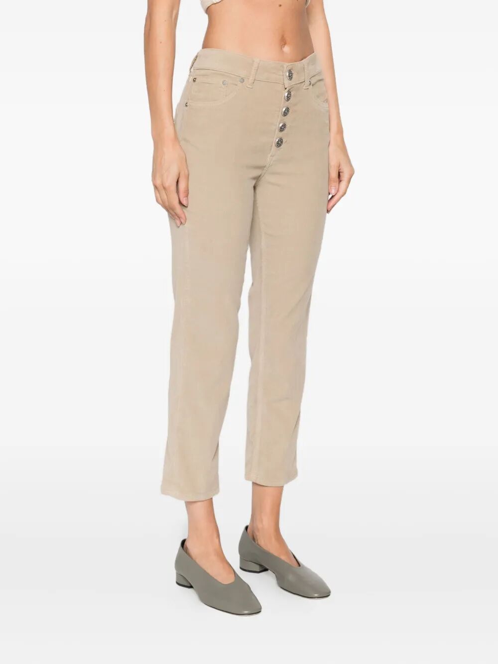 Dondup Koons Bot Gioie 5-pocket Pants In Brown