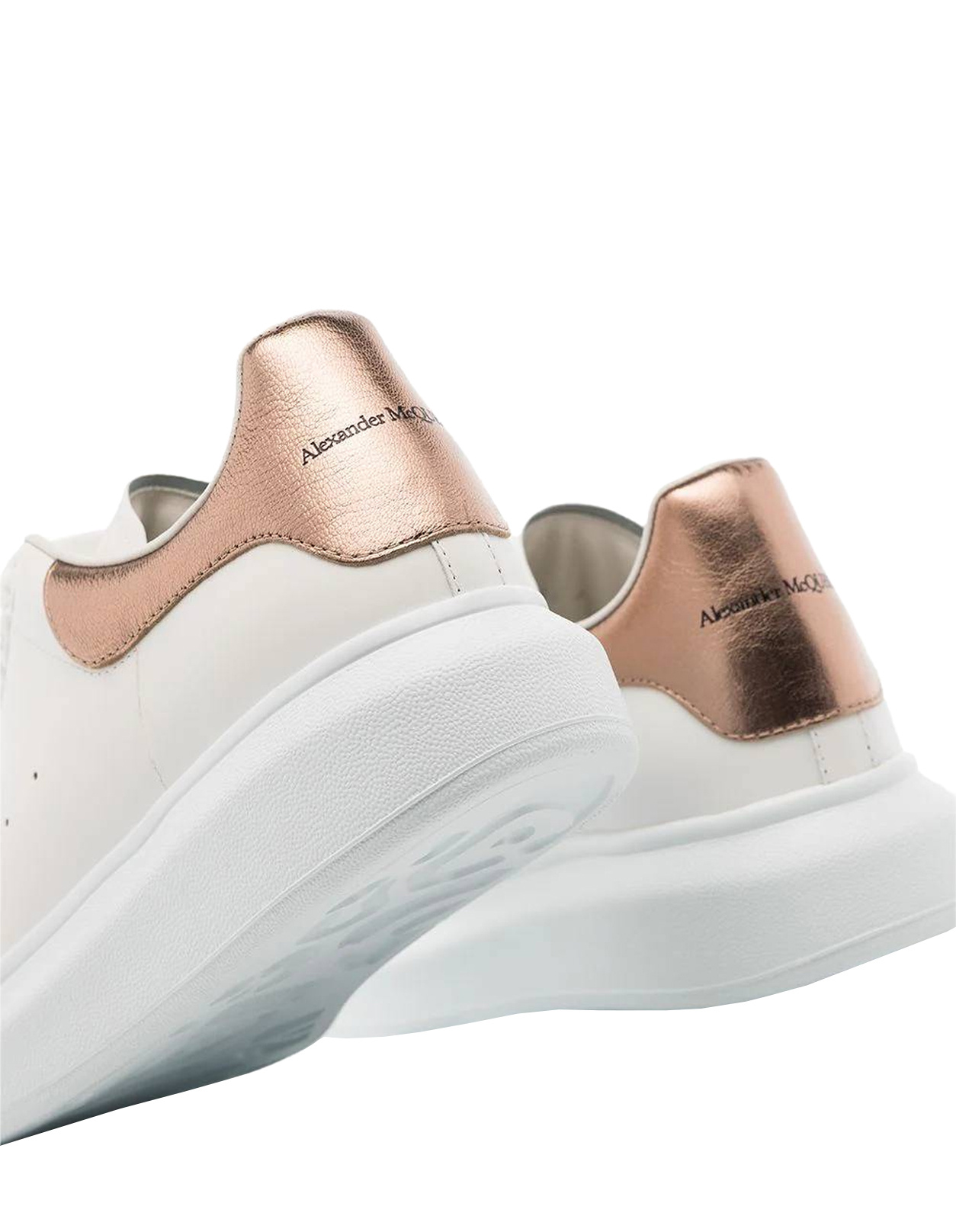 Alexander Mcqueen Lace-up Sneakers In White