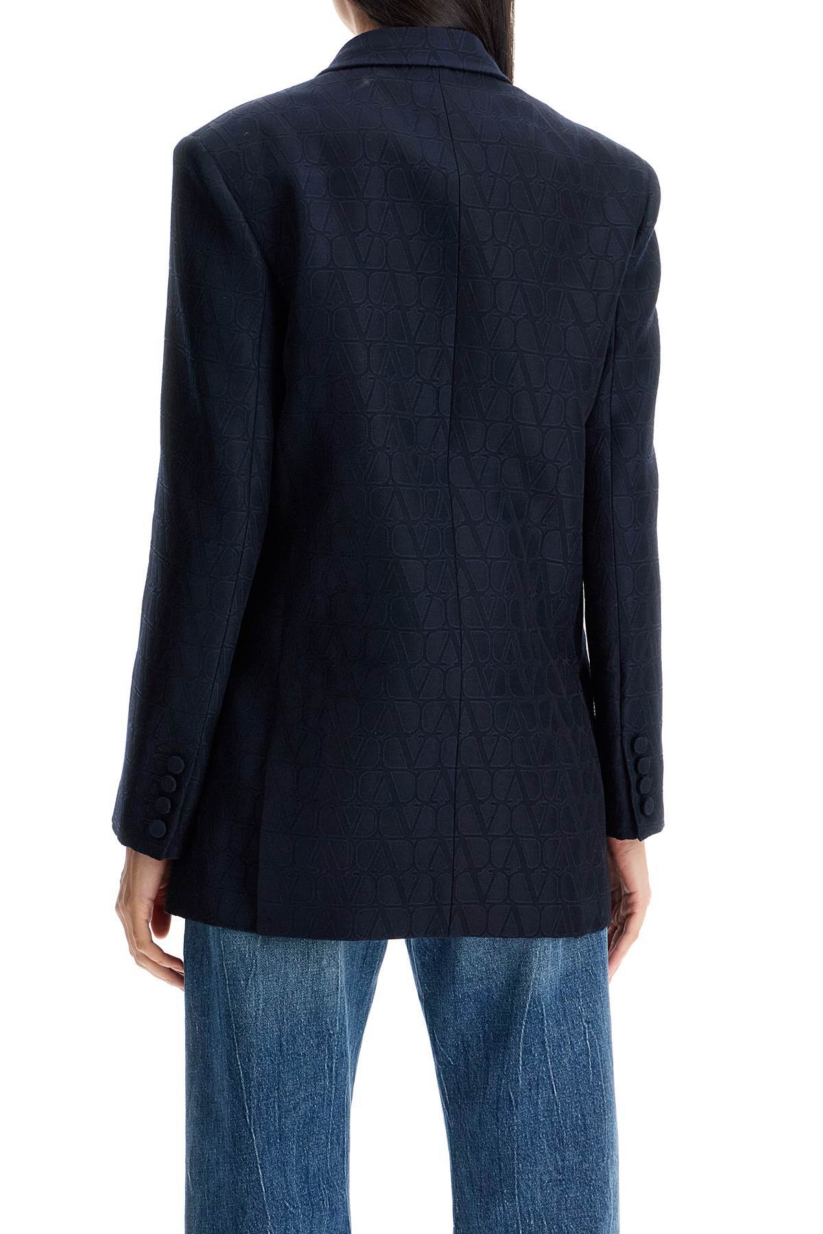 Valentino Suit Jacket In Black