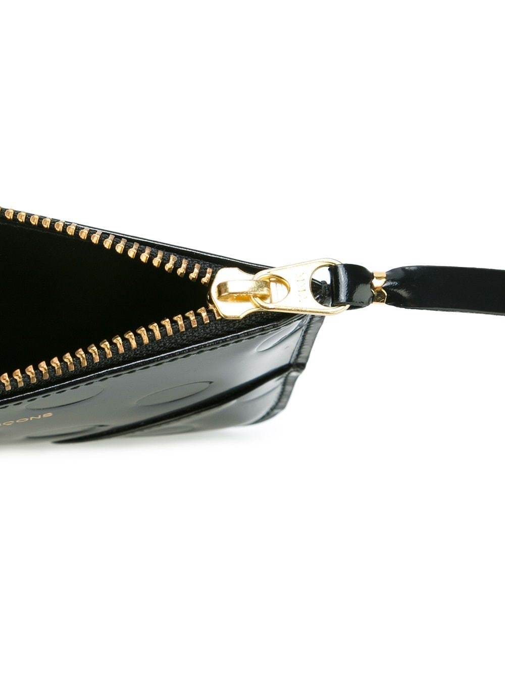 COMME DES GARÇONS EMBOSSED LEATHER WALLET