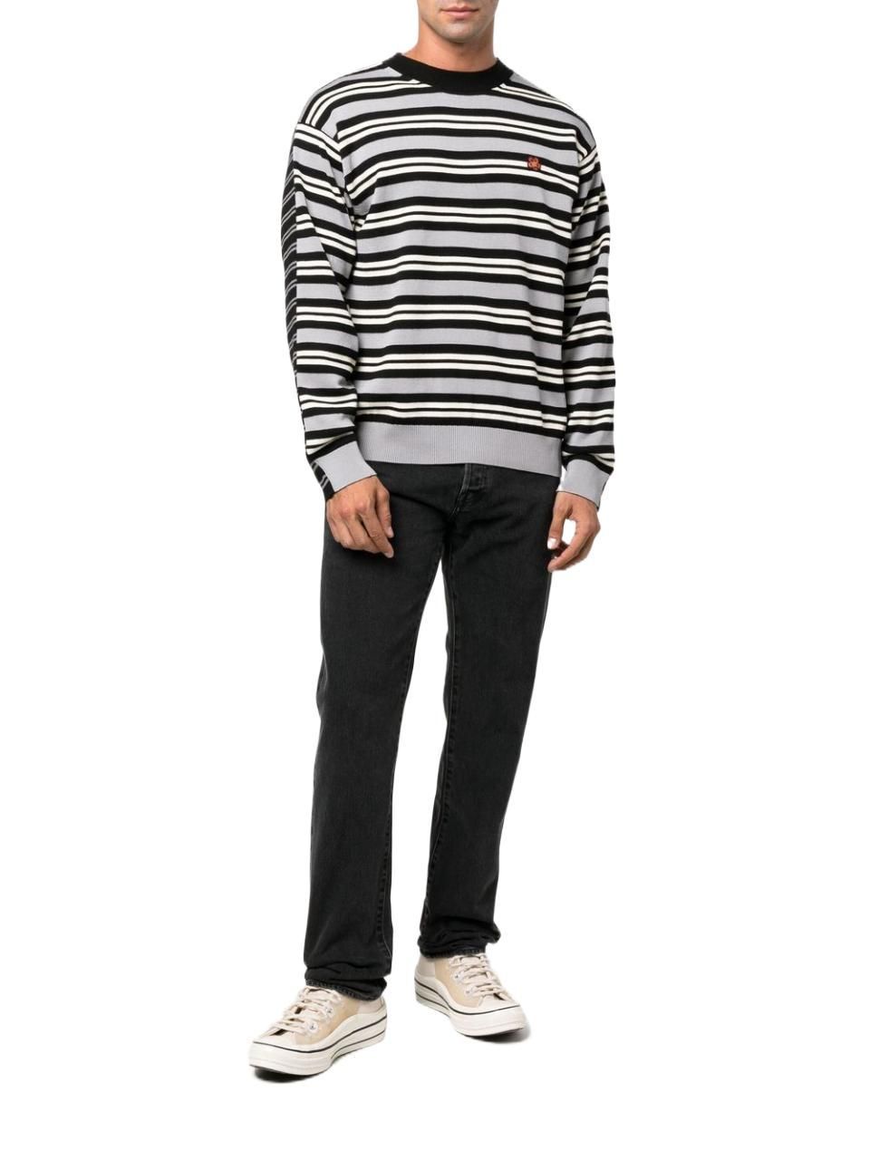 Kenzo Bara Slim-cut Jeans In Black