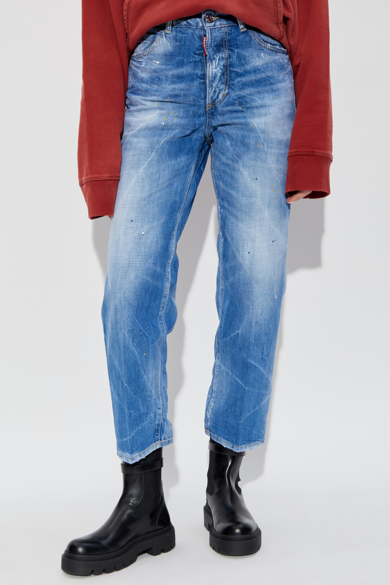 Shop Dsquared2 Kawaii Jeans In Blue