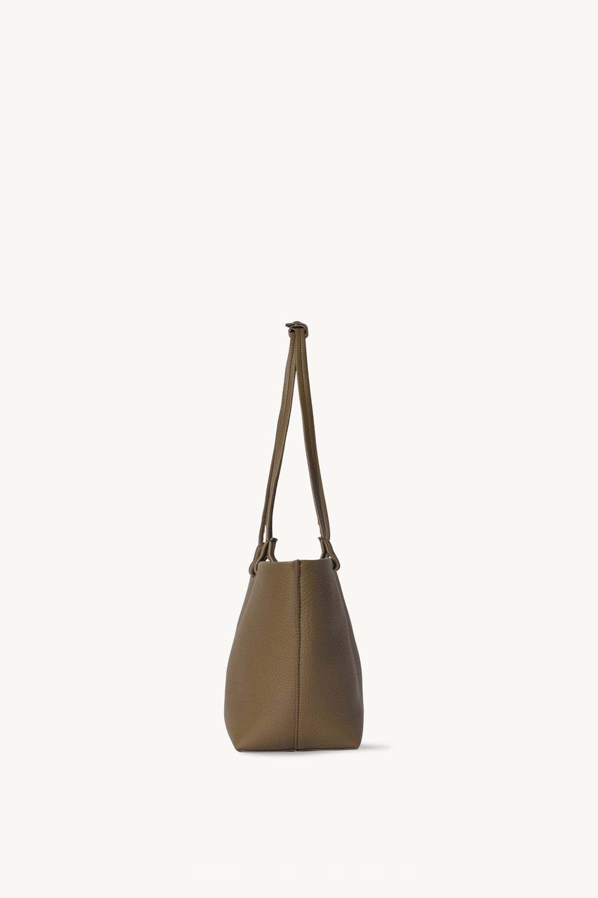 The Row Medium Park Tote Bag In Leather In Brown