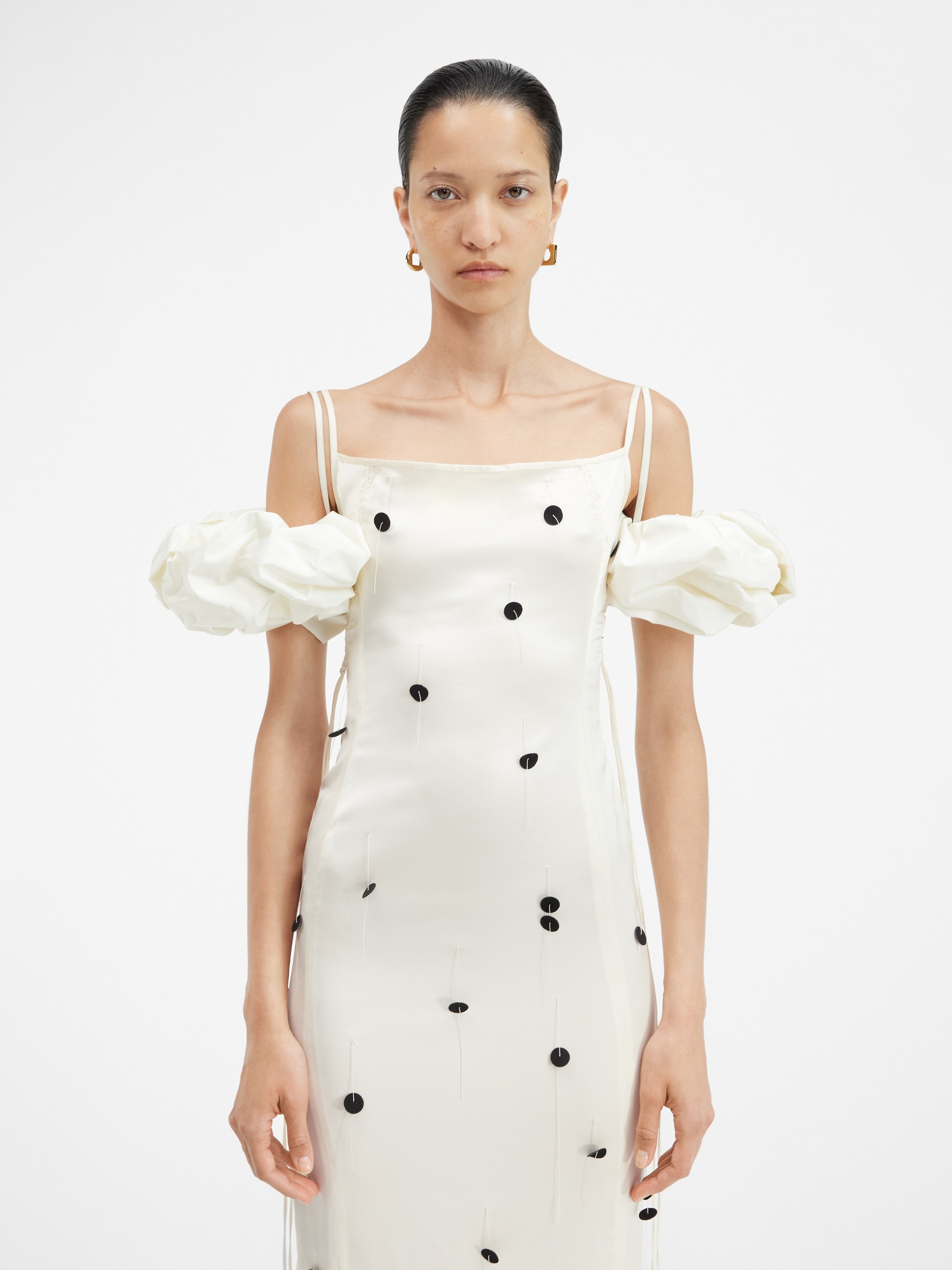 Jacquemus La Robe Choucho Dress In White