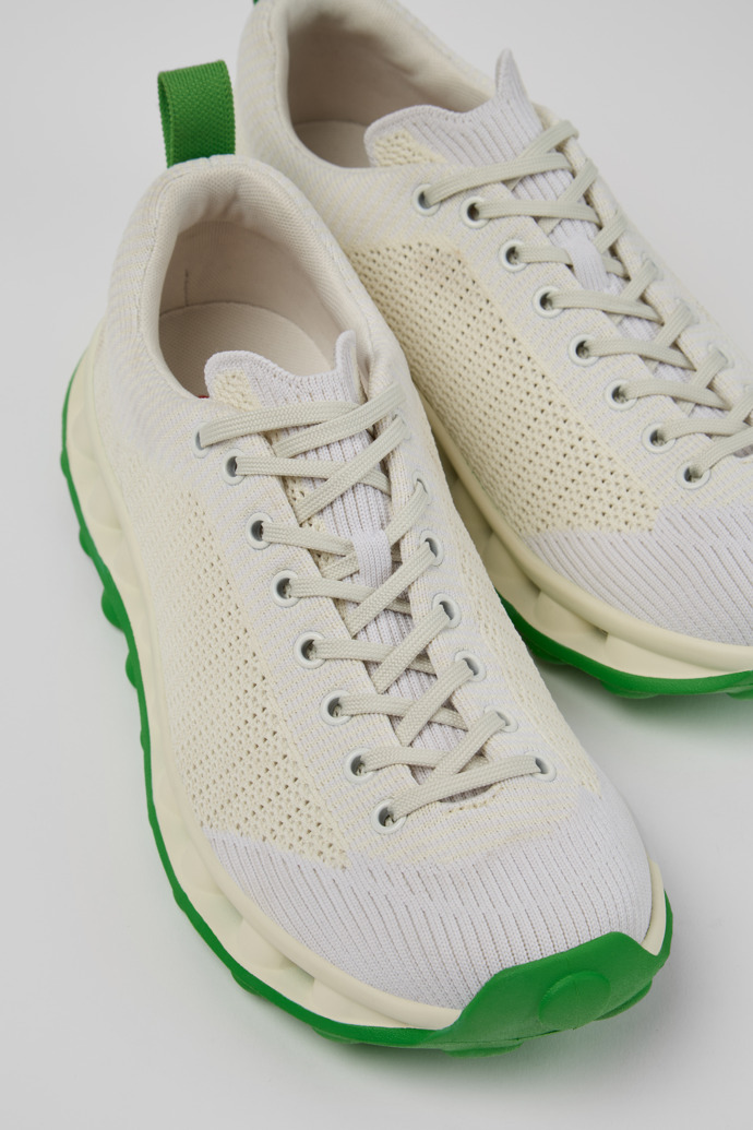 Camper X Sunnei Pelotissima Knitted Sneakers In White