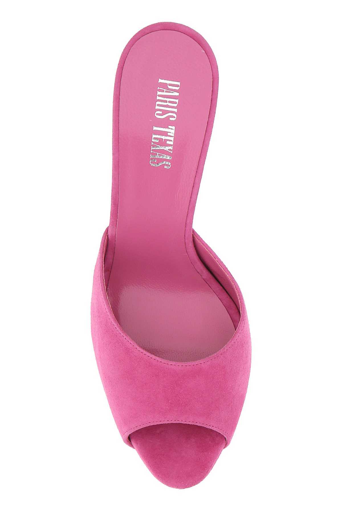 Paris Texas Open Toe High Heel Sandals In Pink