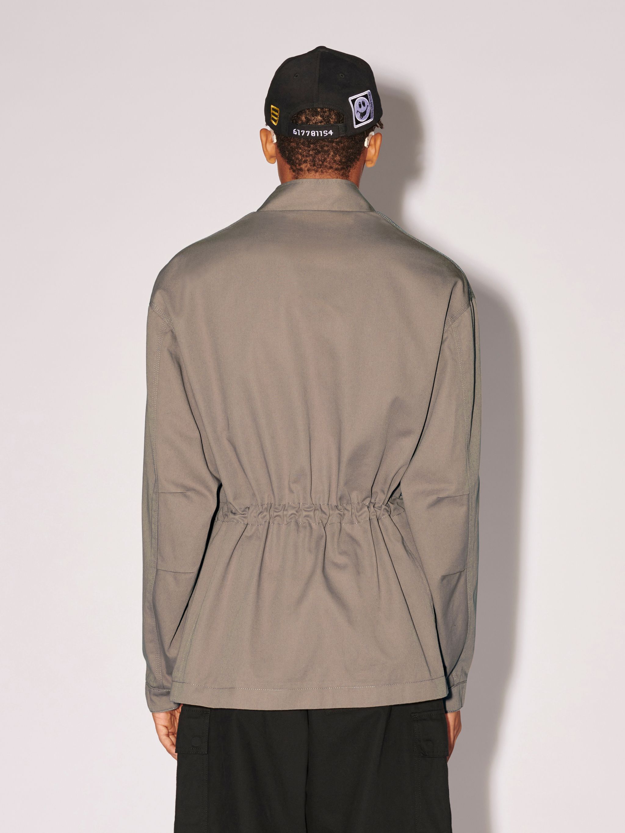 Ambush V-neck Safari Jacket In Nude