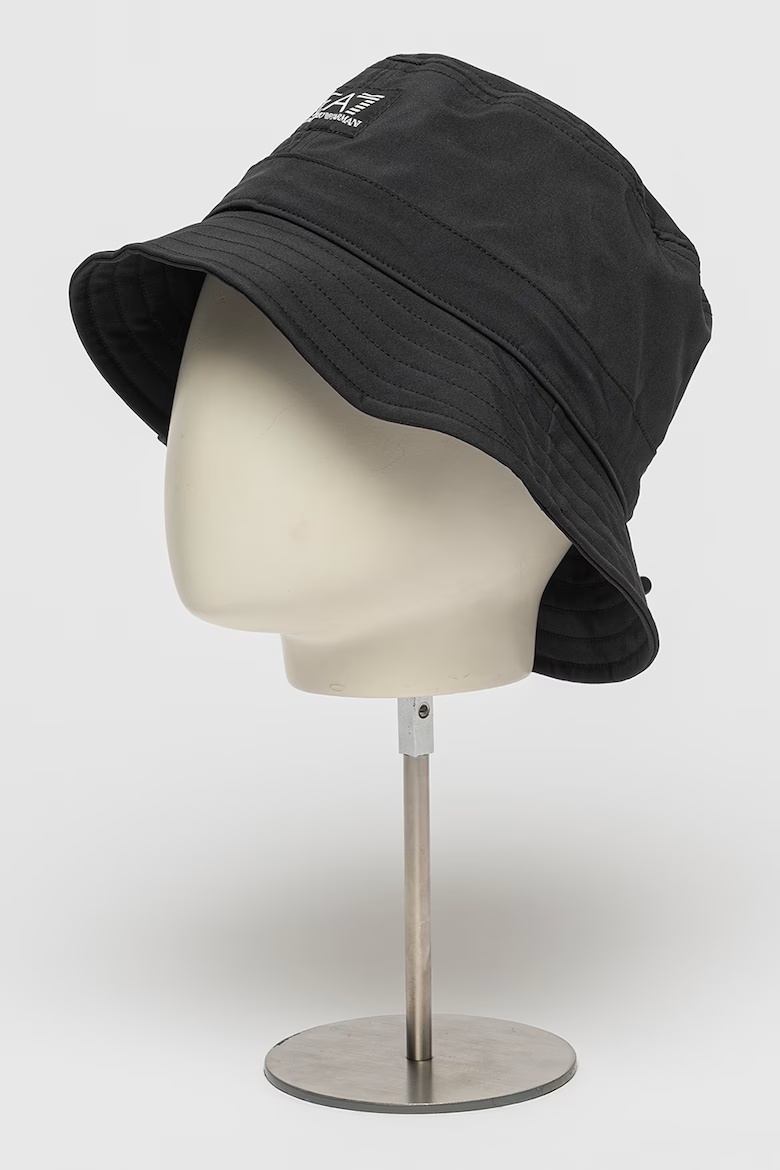 Ea7 Logo Hat In Black