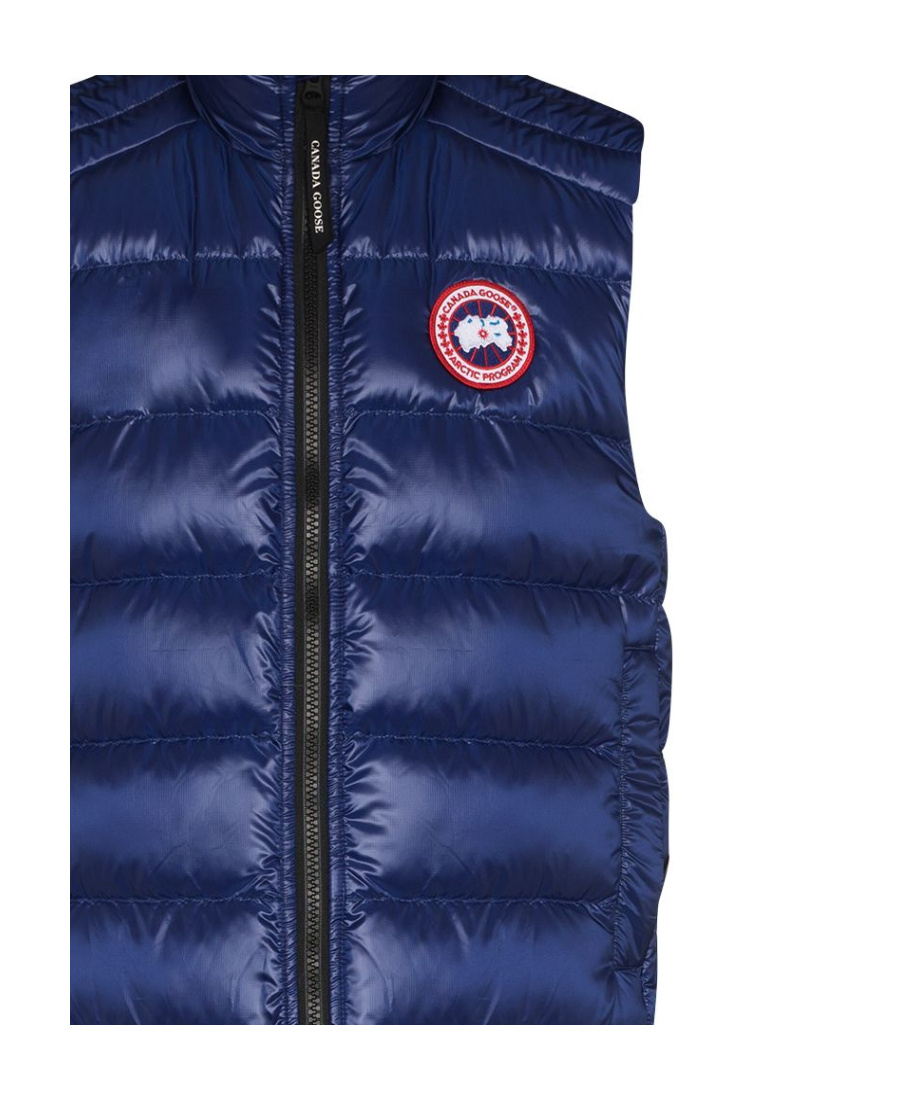 Shop Canada Goose Crofton Padded Gilet In Blue