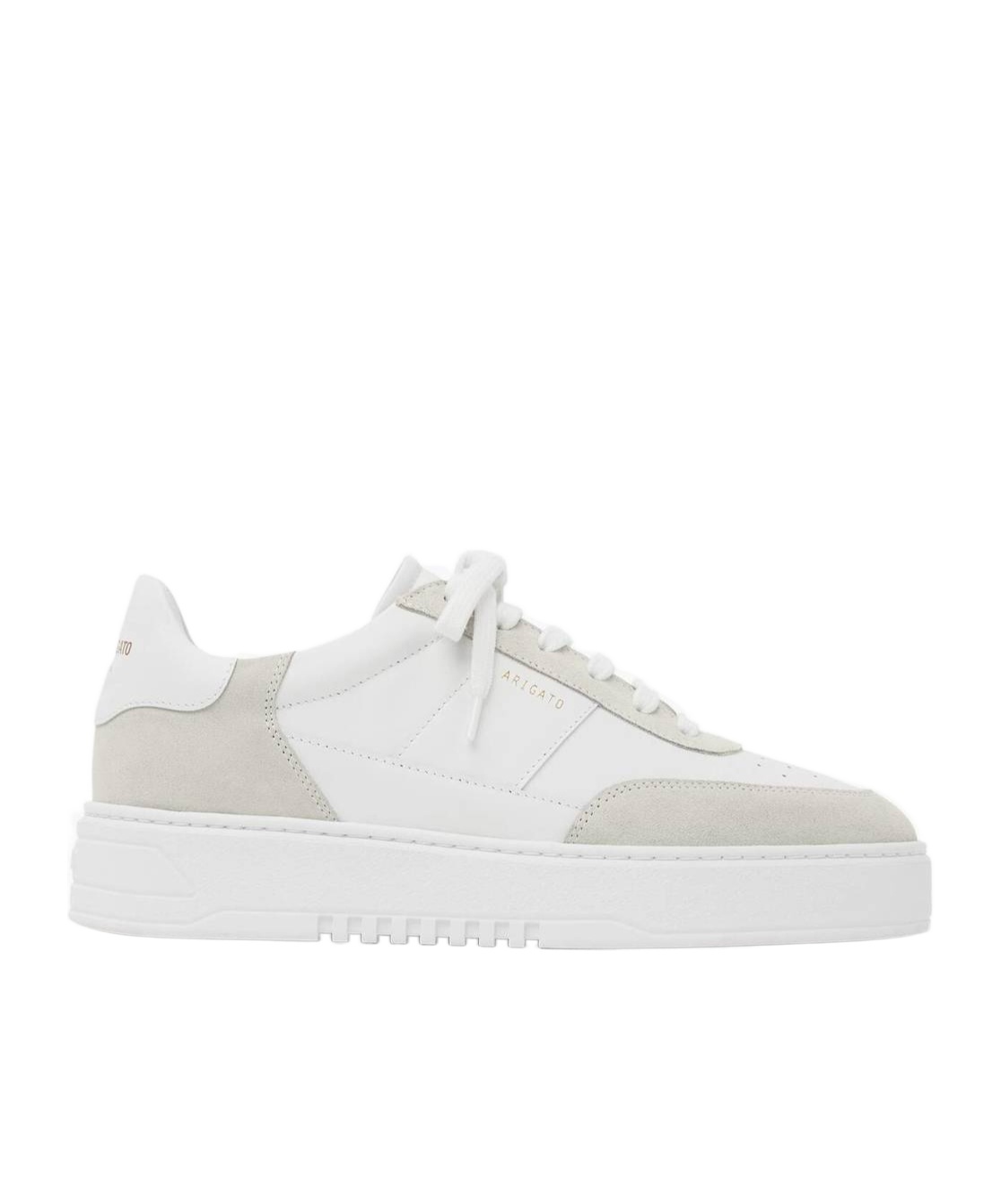 Axel Arigato Mens Cream Comb Orbit Chunky-sole Leather Low-top Trainers Eur 45 / 11 Uk In White