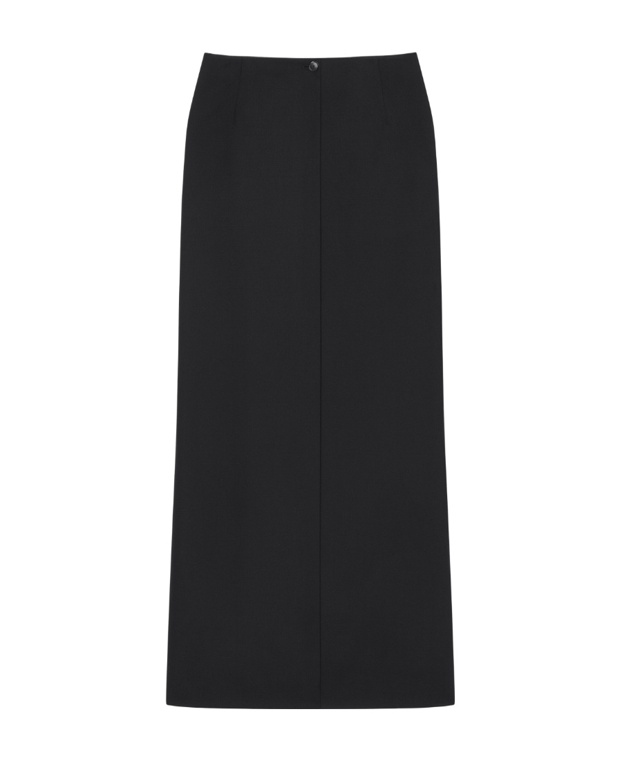 Givenchy Skirt In Wool And Mohair In Black