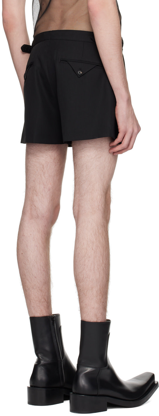 Egonlab Belt-loop Shorts In Black