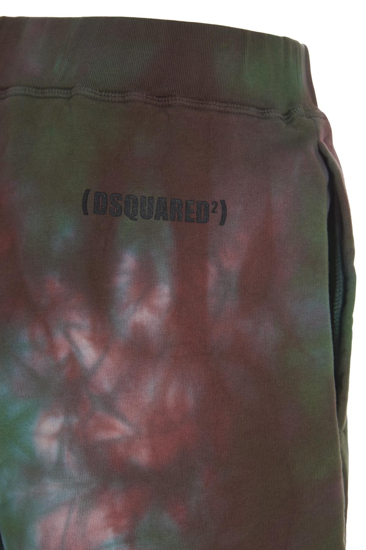 Dsquared2 Tie Dye-print Cotton Track Shorts