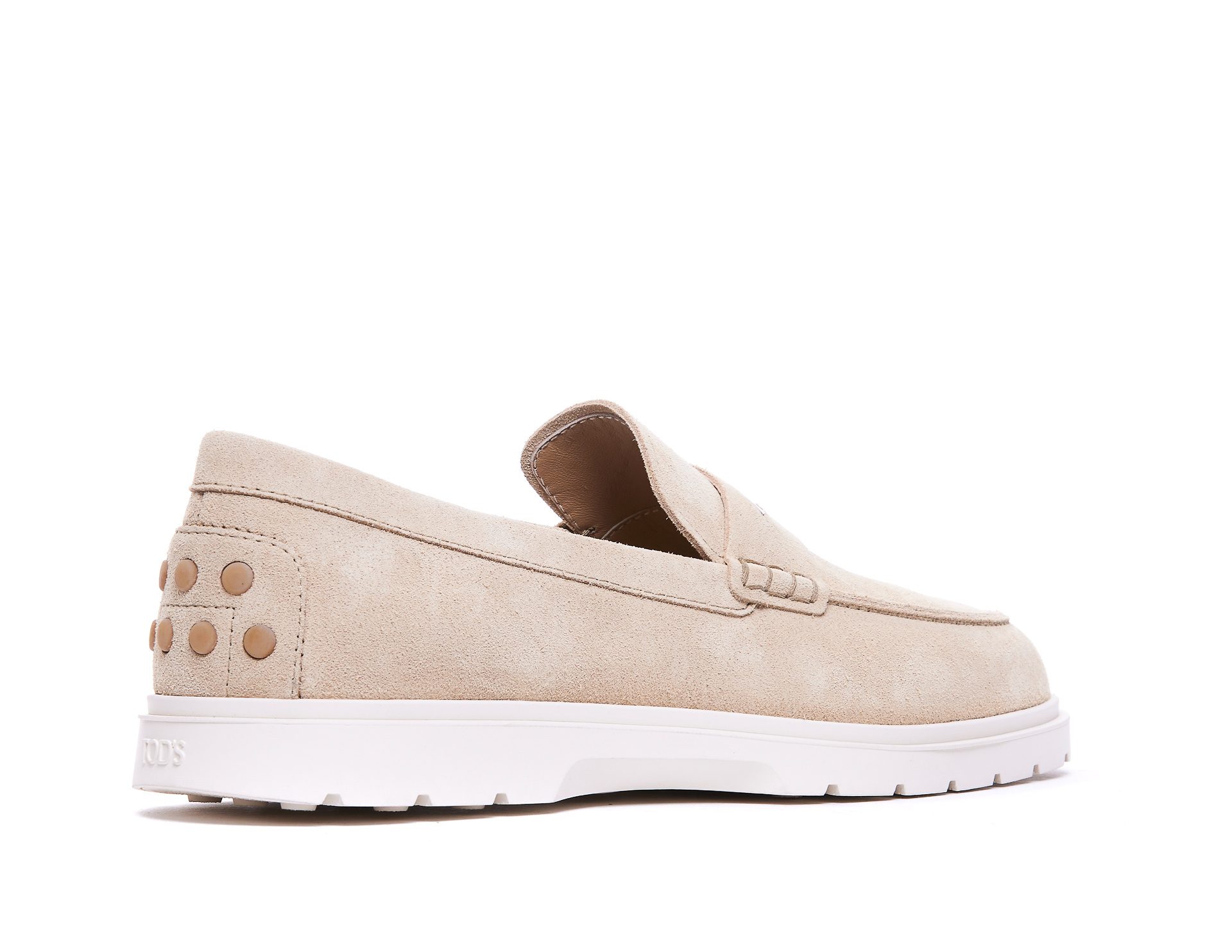 TOD'S TOD'S LOGO ENGRAVED LOAFERS