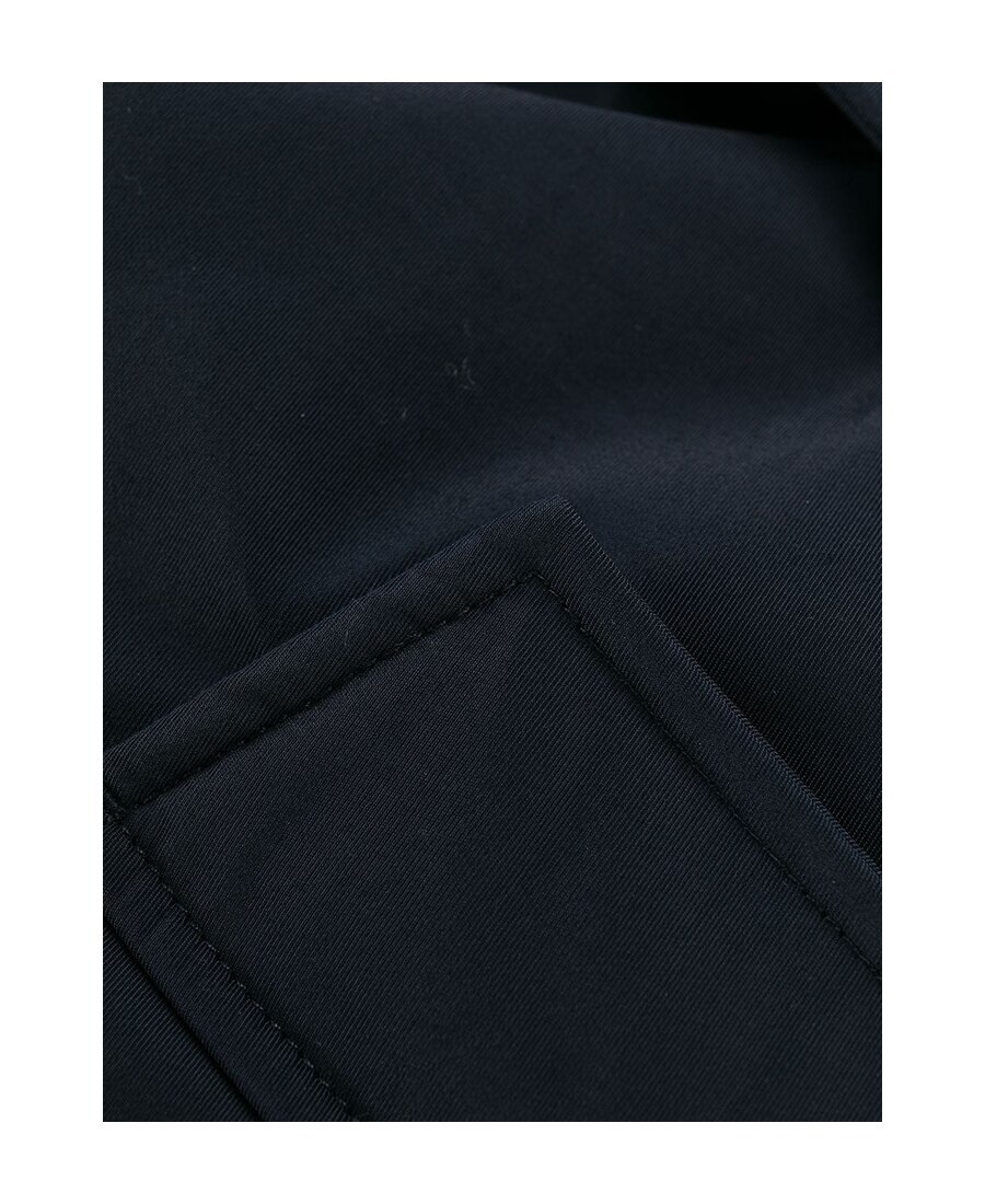 Woolrich Down-feather Hooded Coat In Black
