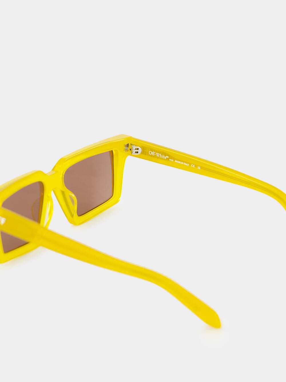 Off-white Full Frame Sunglasses