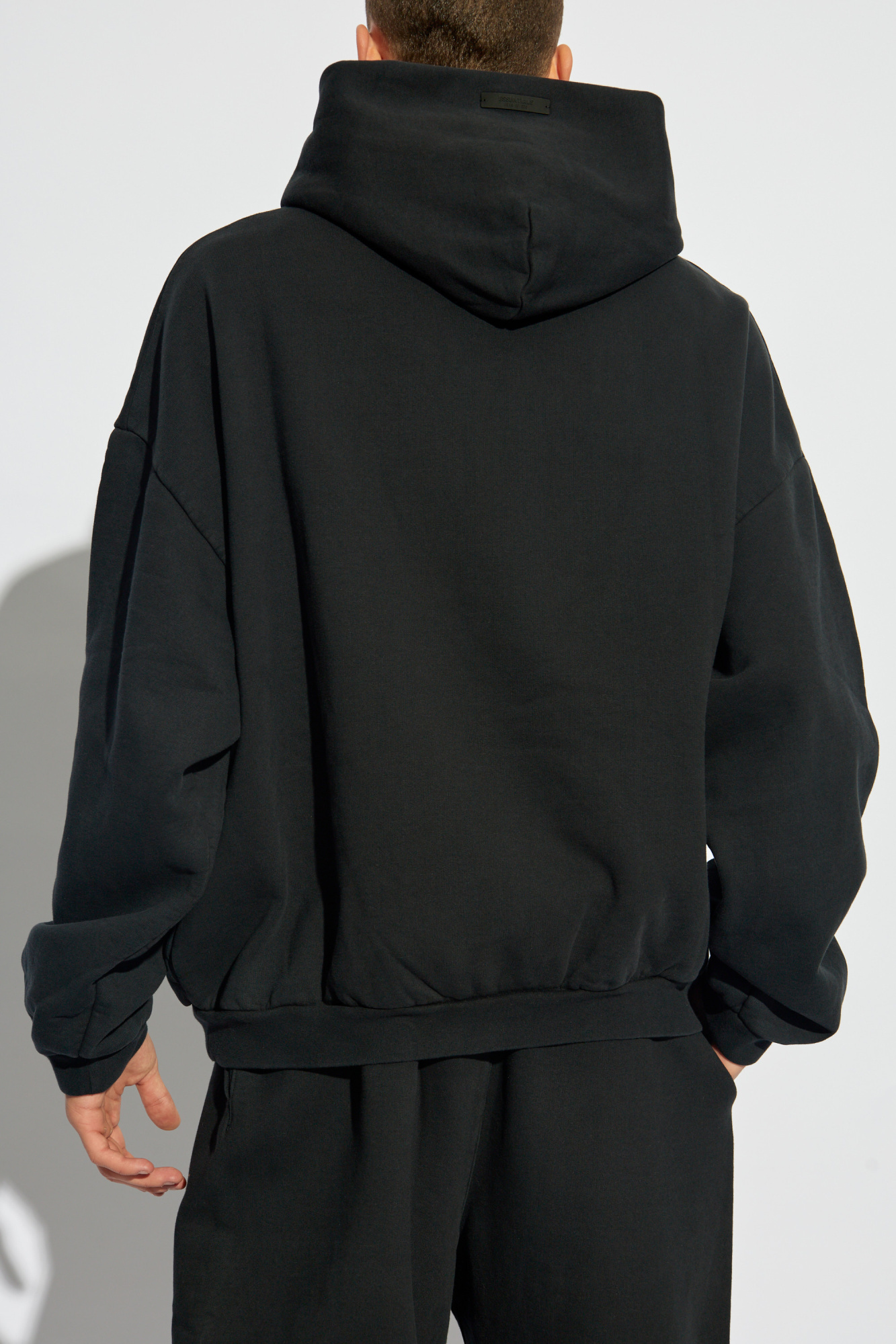Essentials Slogan-print Hoodie
