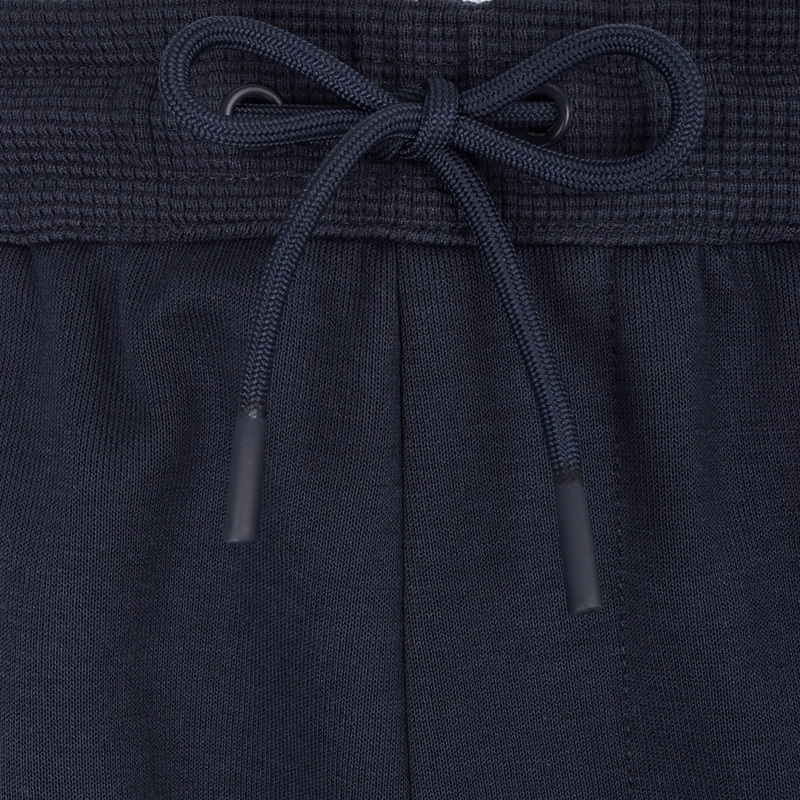 Shop Hugo Boss Embroidered Logo Sweatpants In Black