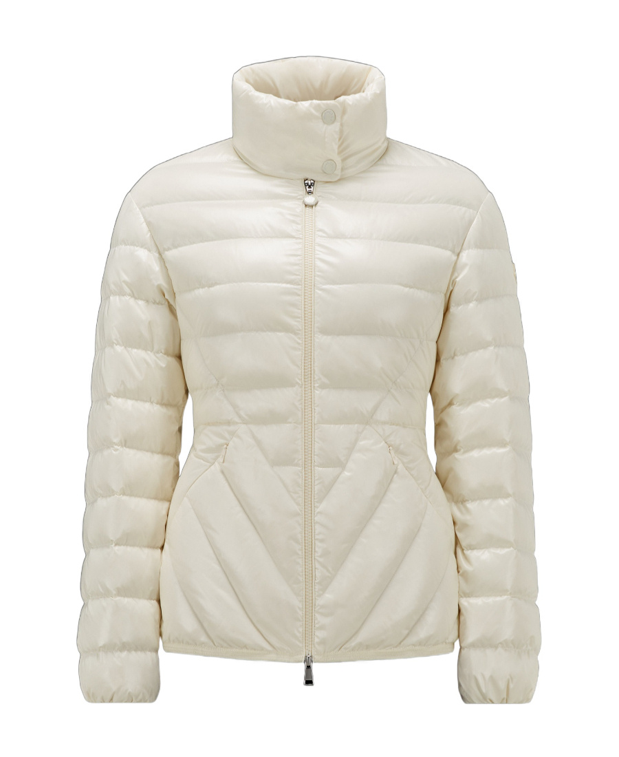 Moncler Abante Quilted Puffer Jacket In White