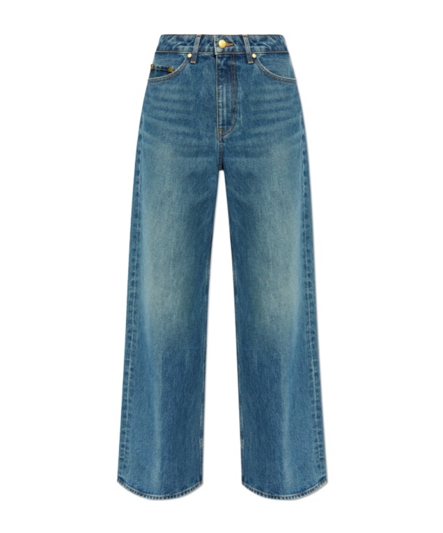 Ulla Johnson The Willow Wide-leg Jeans In Blue