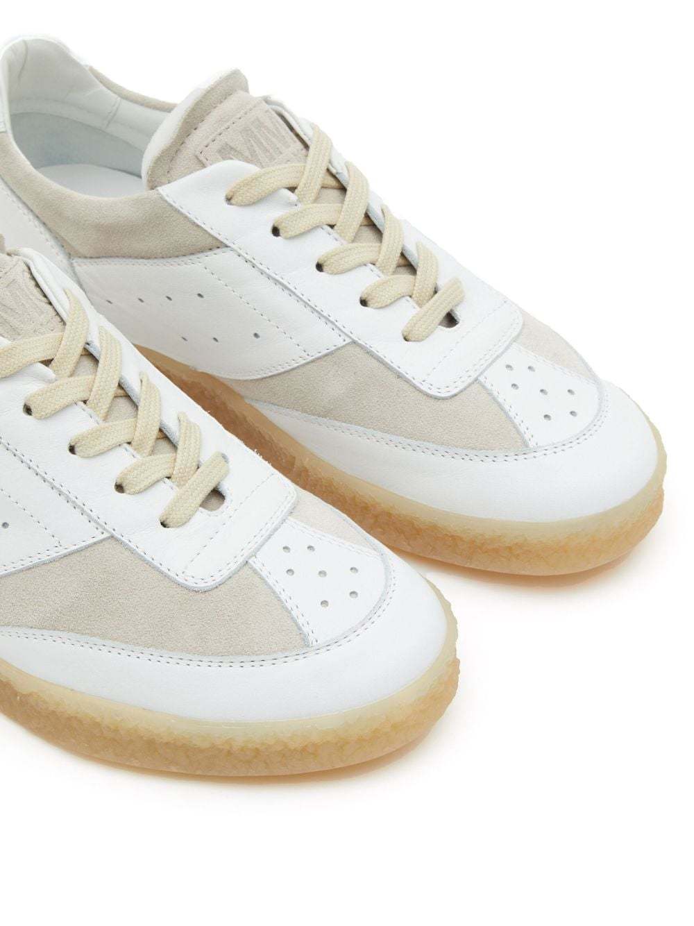 Mm6 Maison Margiela Replica Low-top Sneakers In White