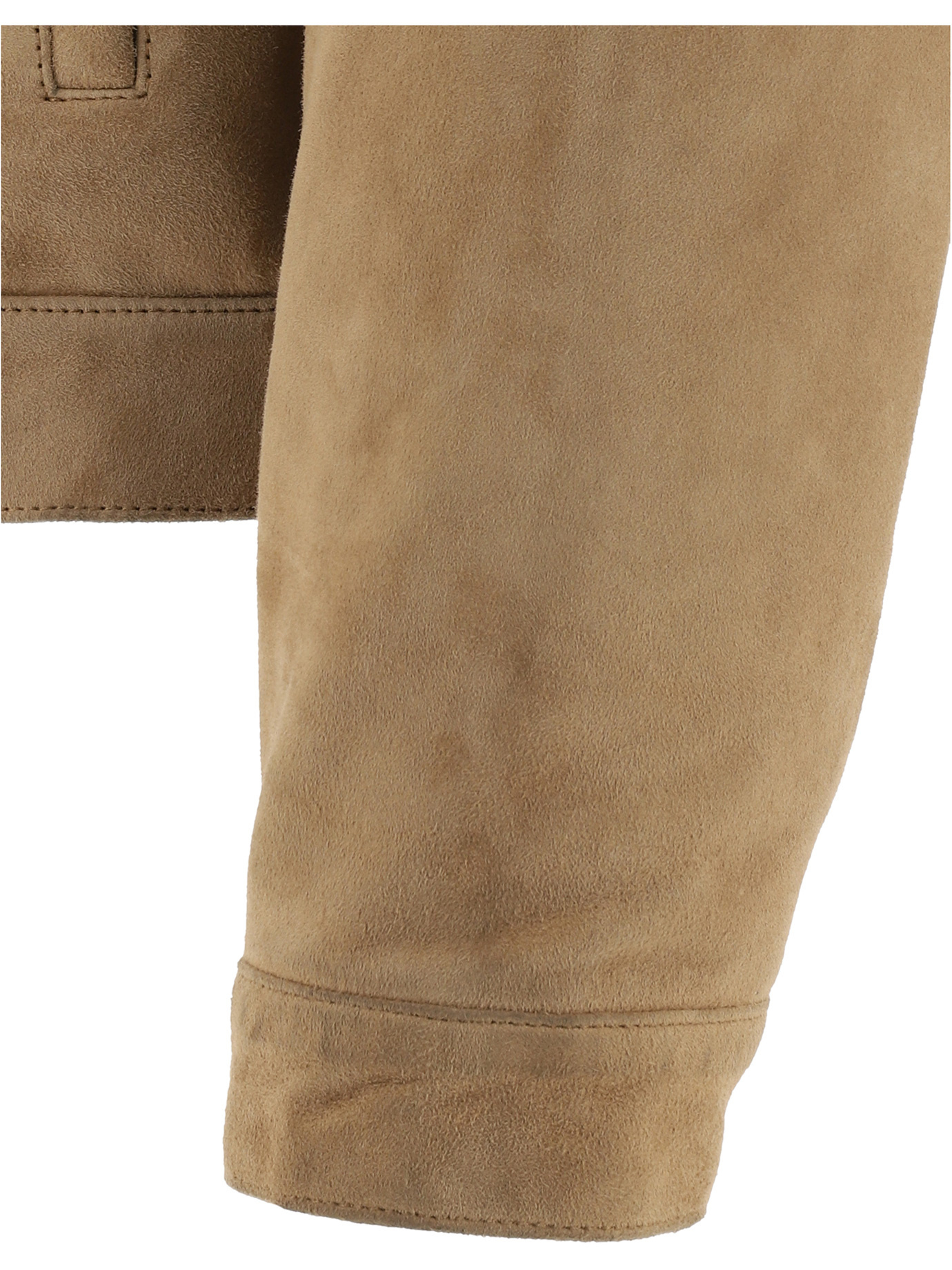 424 Button-up Leather Jacket In Brown