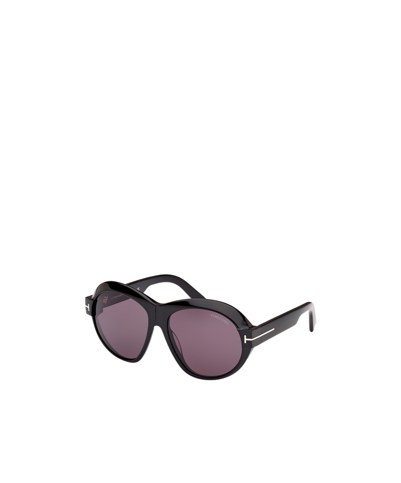Tom Ford Eyewear Inger Round Frame Sunglasses In Gray