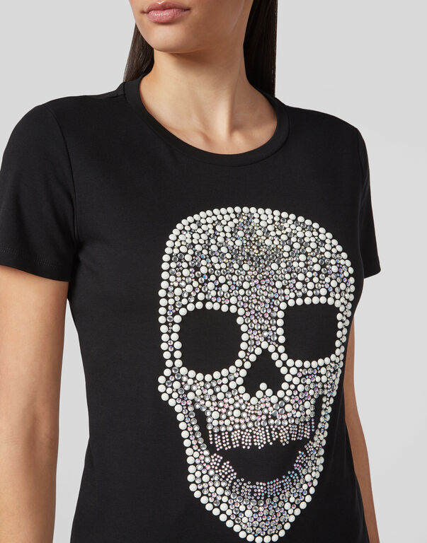 Philipp Plein Logo Details T-shirt In Black