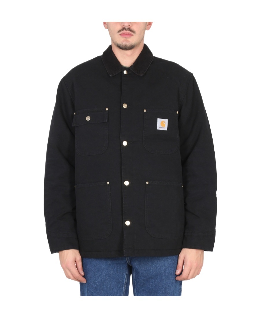 Carhartt Long Sleeve Casual Jacket In Black