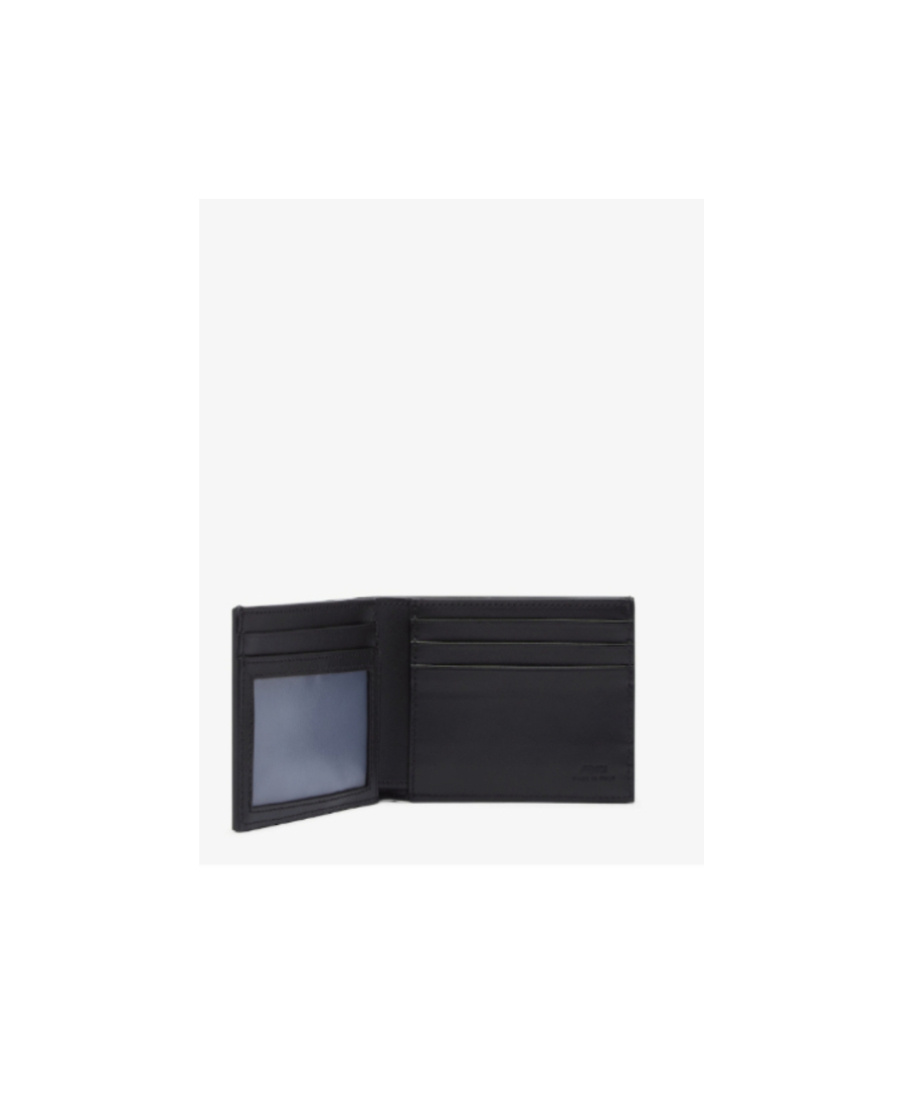 Fendi Shadow Diagonal Wallet In Black