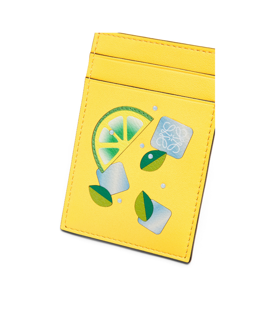 Loewe Cocktail Vertical Cardholder In Classic Calfskin