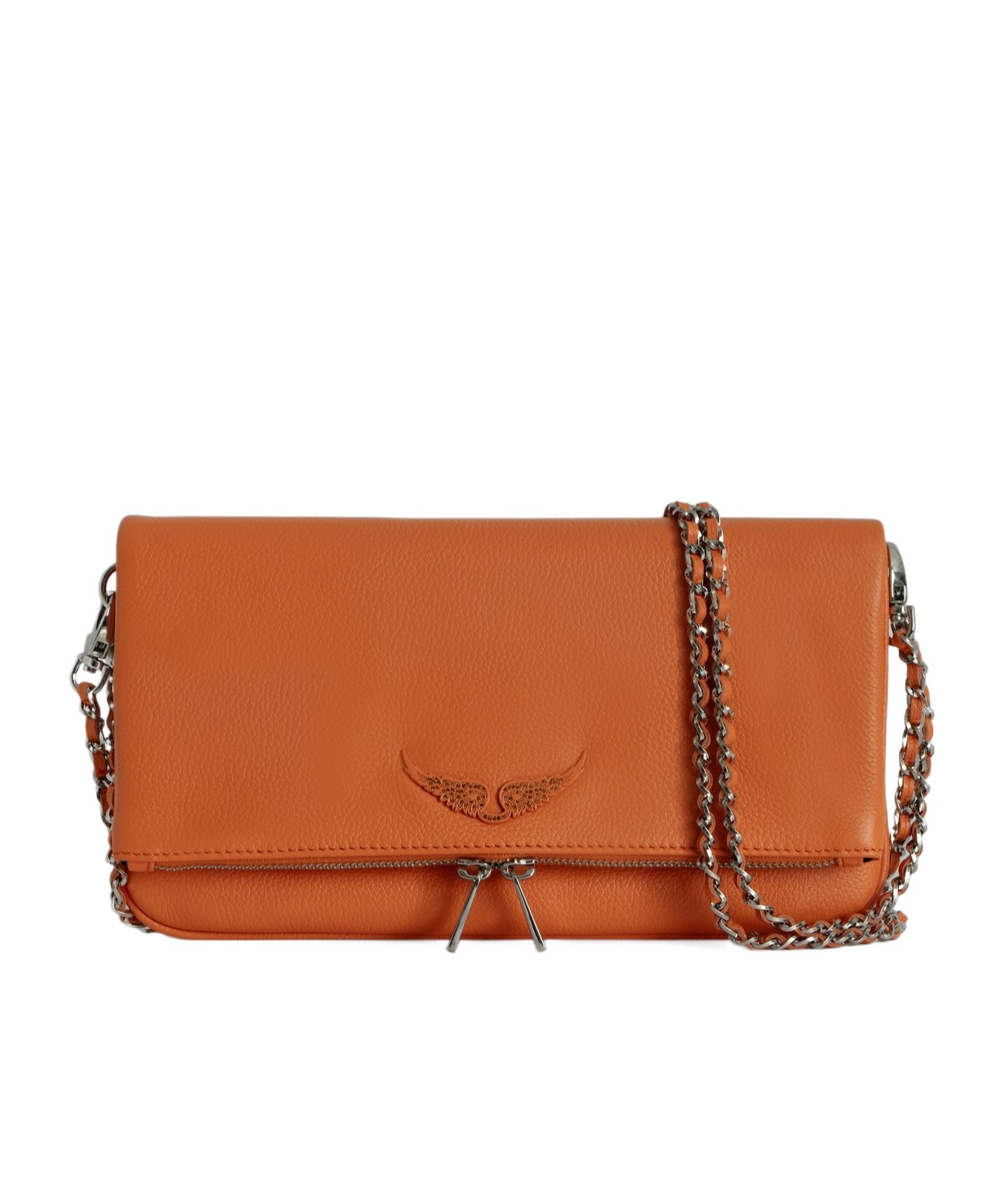 Zadig & Voltaire Chain Shoulder Bag In Brown