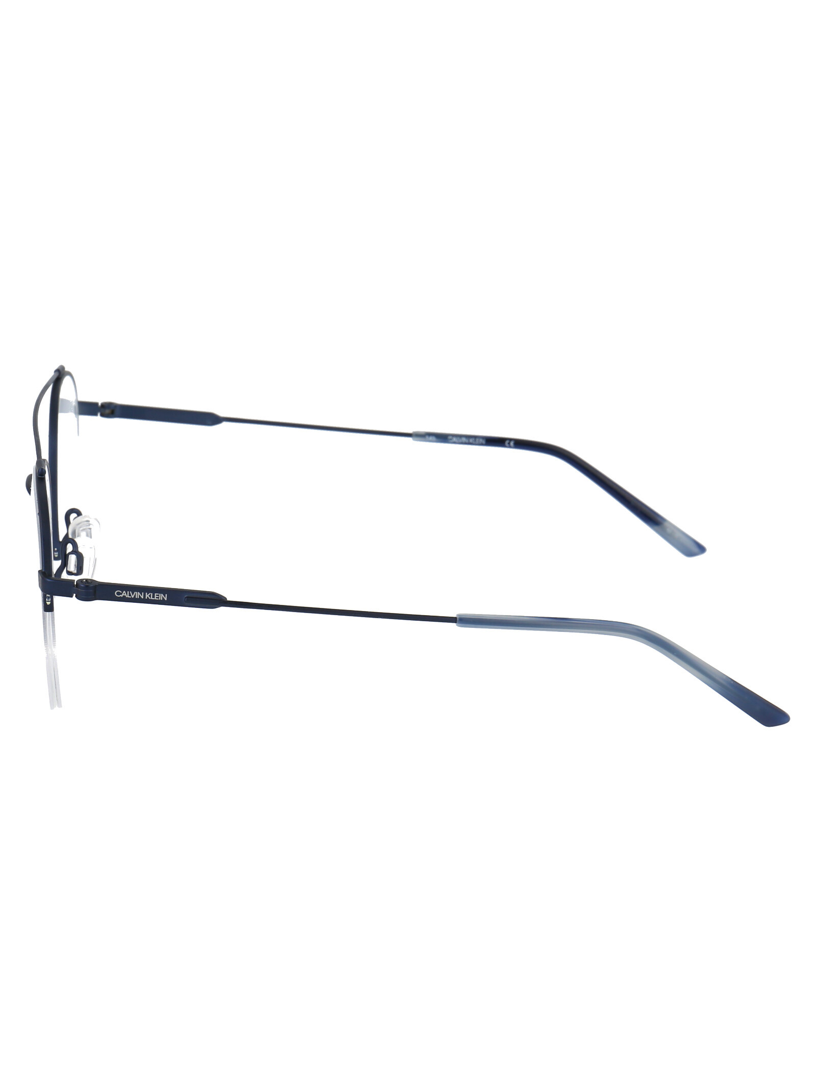 Calvin Klein Ultra-fine Half-frame Flat Mirror In White