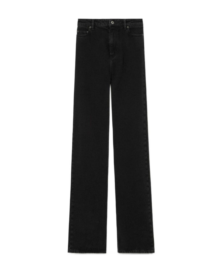 BURBERRY HIGH-RISE STRAIGHT-LEG JEANS 