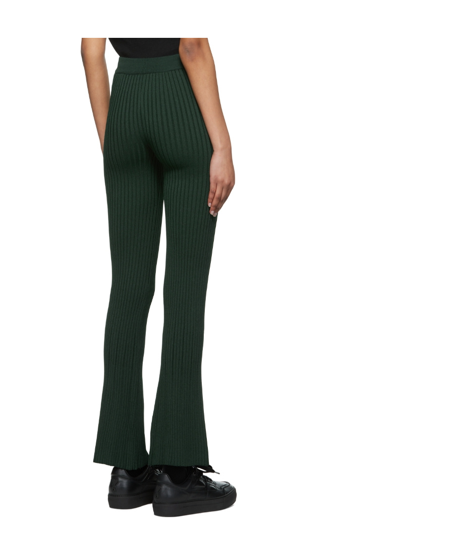 Ami Alexandre Mattiussi Knitted Trousers In Black