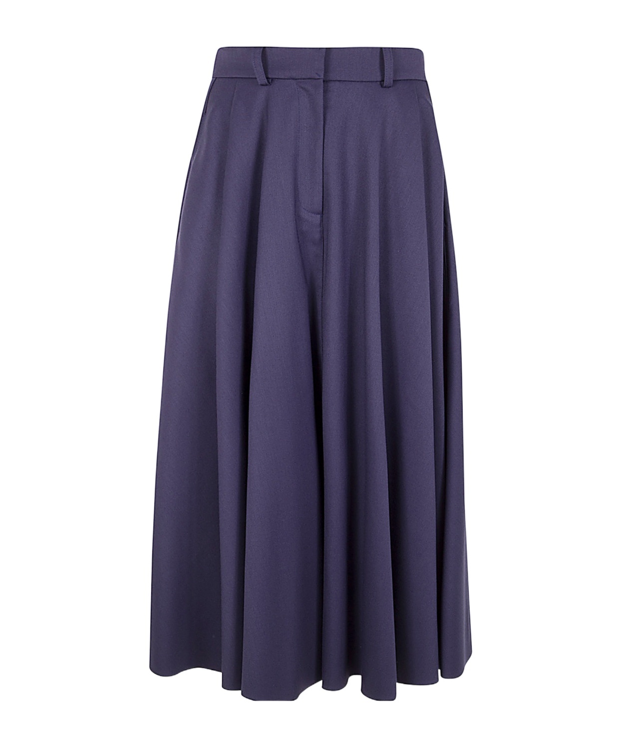 Elisabetta Franchi Long Skirt In Black