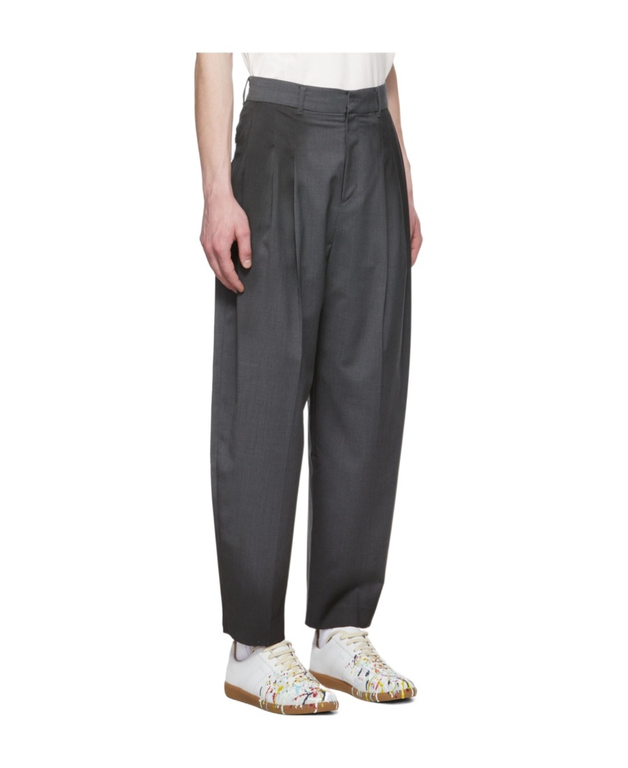 Ader Error Logo Casual Pants In Black