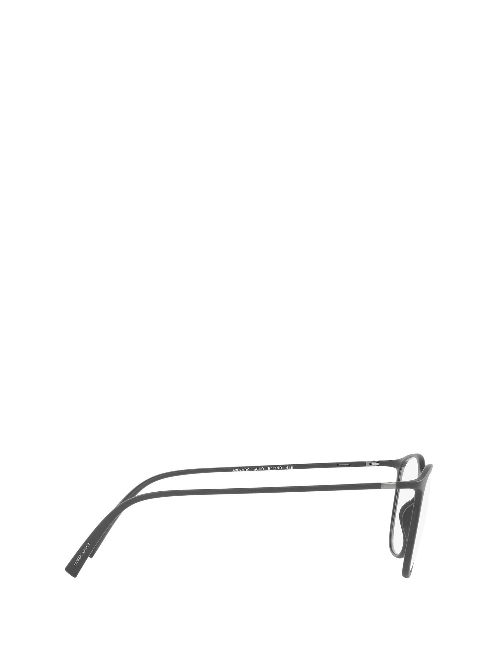 Giorgio Armani Square Frame Glasses In White