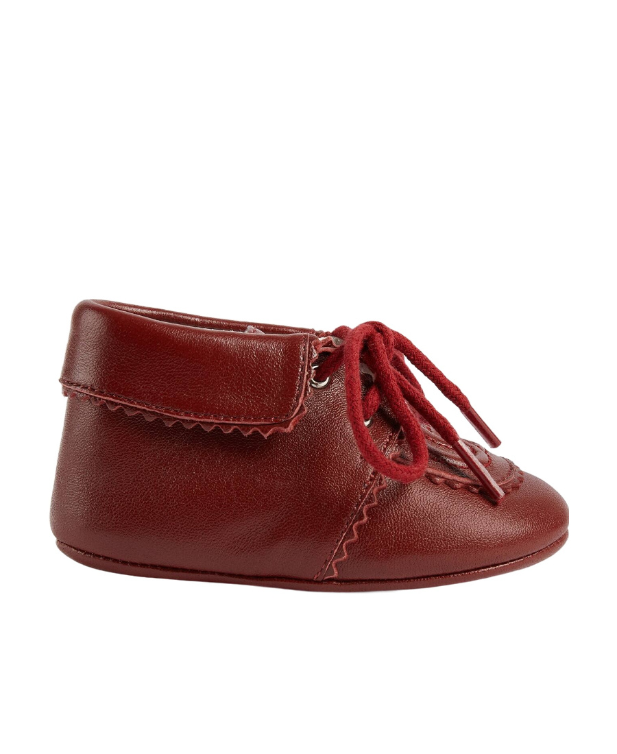 Gucci Gg Lace-up Fastening Shoes In Red